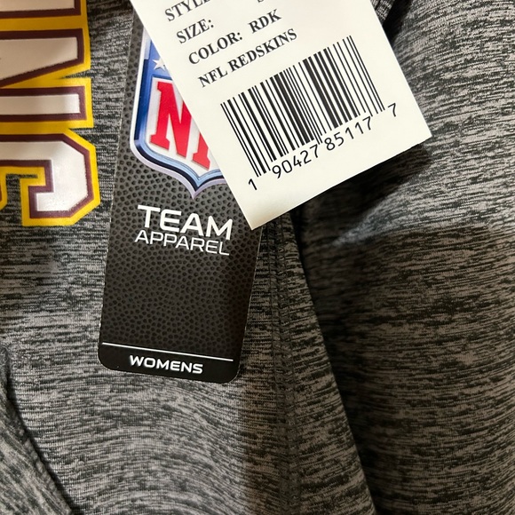 Redskins team apparel. Gray, small, never worn, new with tags. - Picture 3 of 3